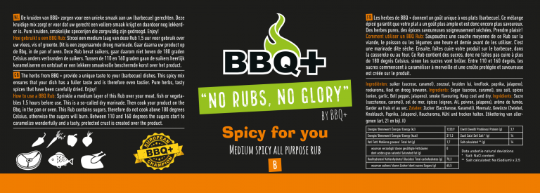 BBQ+ B – SPICY FOR YOU 200 g