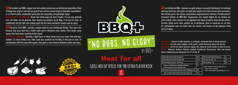 BBQ+ C – HEAT FOR ALL 200 g