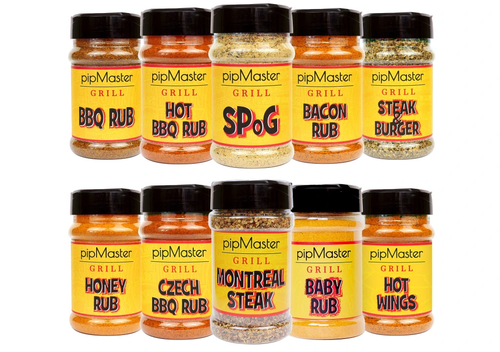 pipMaster RUB set 10 různých rubů