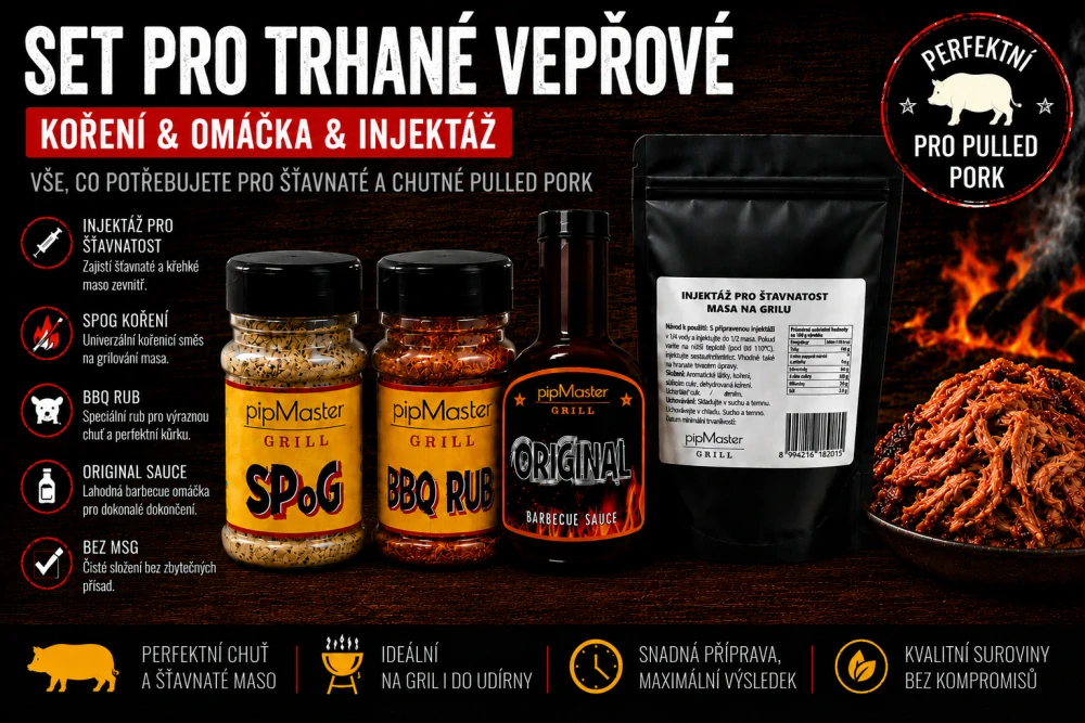 pipMaster set pro trhané vepřové