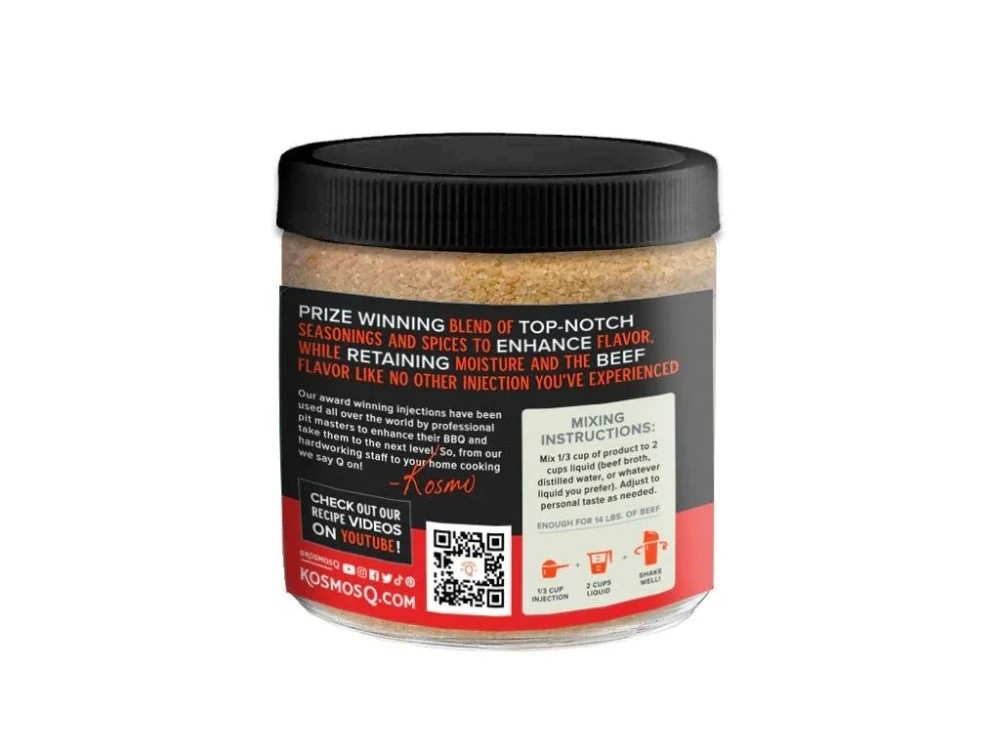Kosmos Q BBQ injektáž Original Beef, 460 g