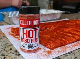 KILLER HOGS "THE HOT BBQ RUB", 340 g