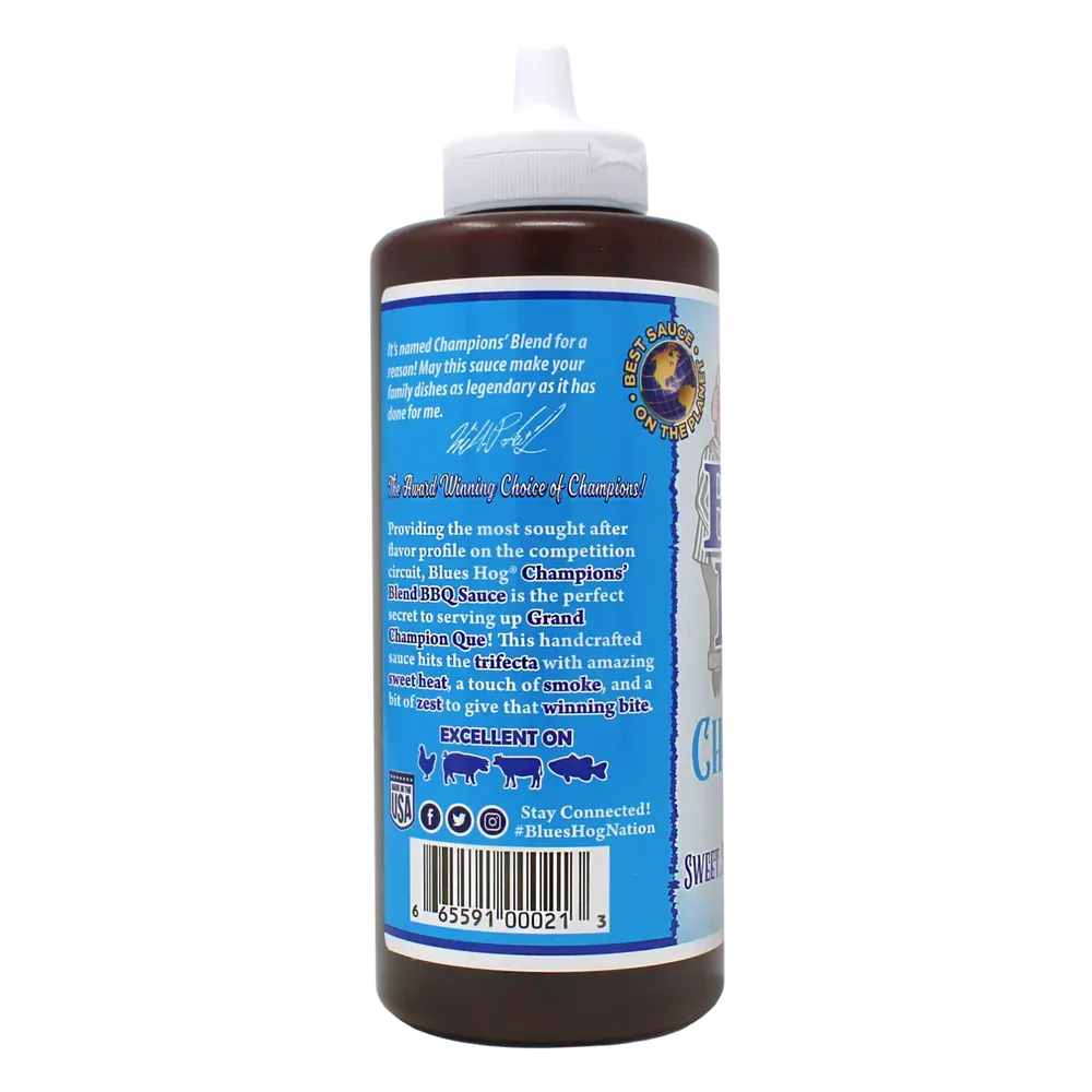 Blues Hog Champions' Blend Sauce 1.893L