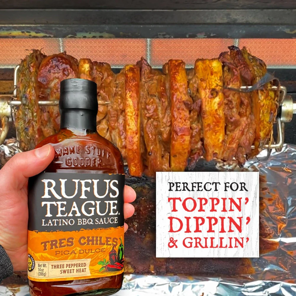 BBQ omáčka Rufus Teague Tres Chiles, 396 g