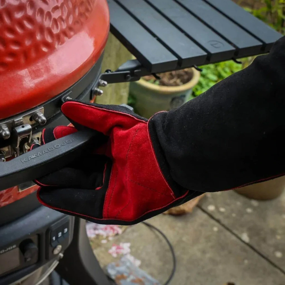 Kožené rukavice na grilování Kamado Joe