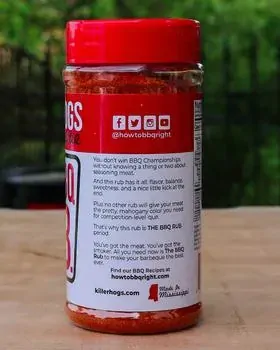 KILLER HOGS "THE BBQ RUB", 311G