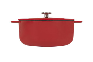 Combekk - Litina - holandská trouba 28 cm červená