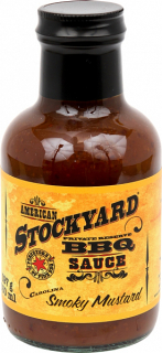 STOCKYARD SMOKY MUSTARD BBQ SAUCE, 350ML