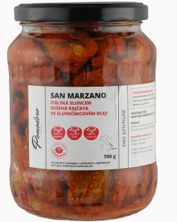 Rajčata San Marzano naložená v oleji 700g