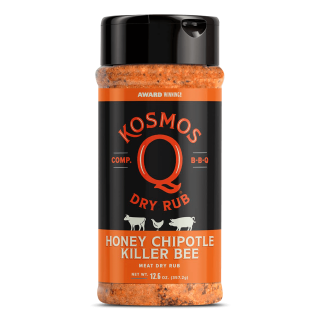 KOSMOS Q HONEY KILLER BEE CHIPOTLE RUB, 357 g