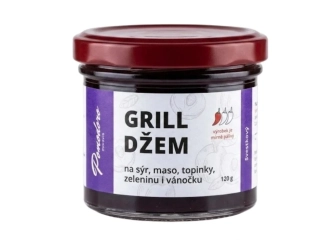 Grill džem 120g - švestkový s habanero yellow